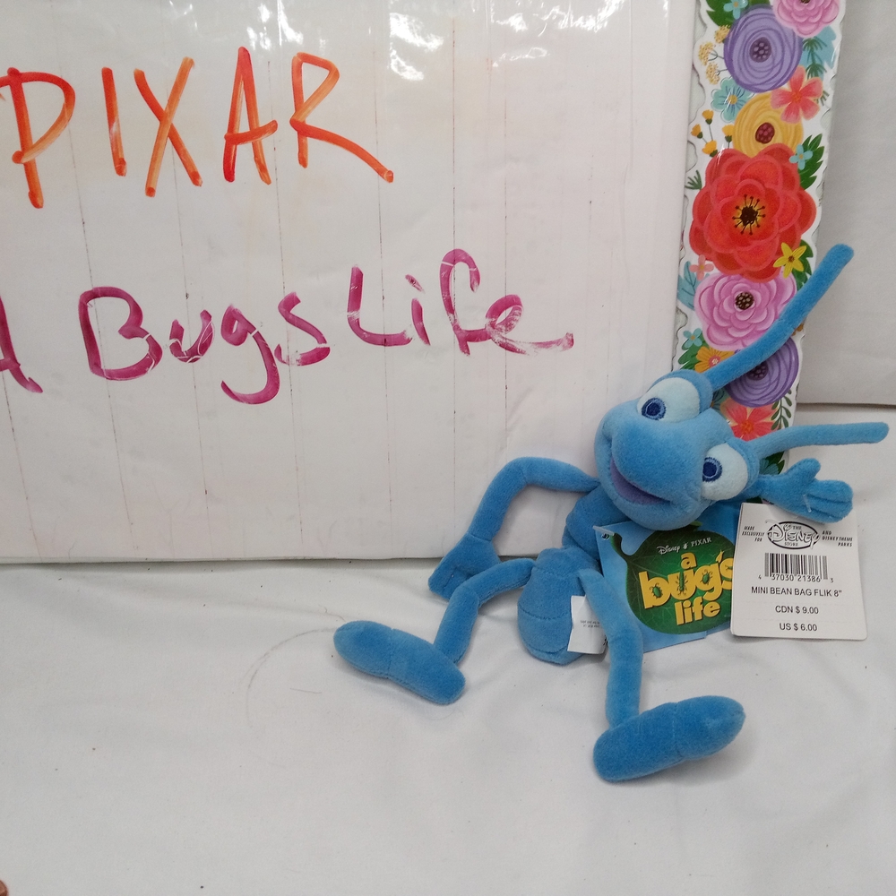 Disney Blue Stuffed Animal Plush Toy